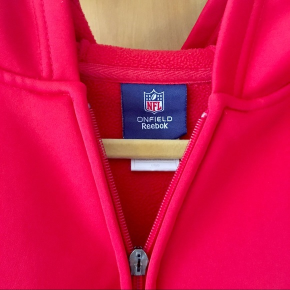 KC Chiefs Team Reebok Jacket - Picture 2 of 6